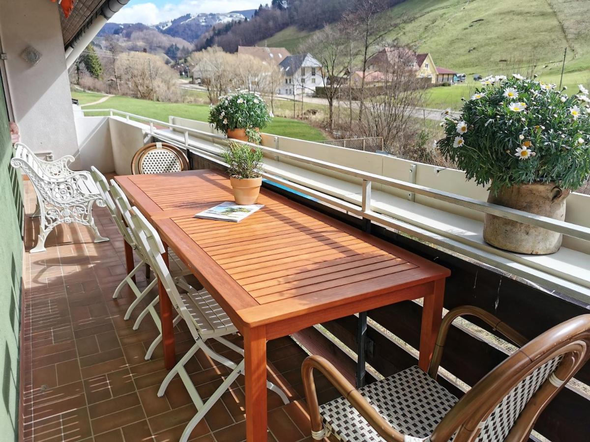 Ferienwohnung Vogelsang Im Schwarzwald Münstertal Exterior foto