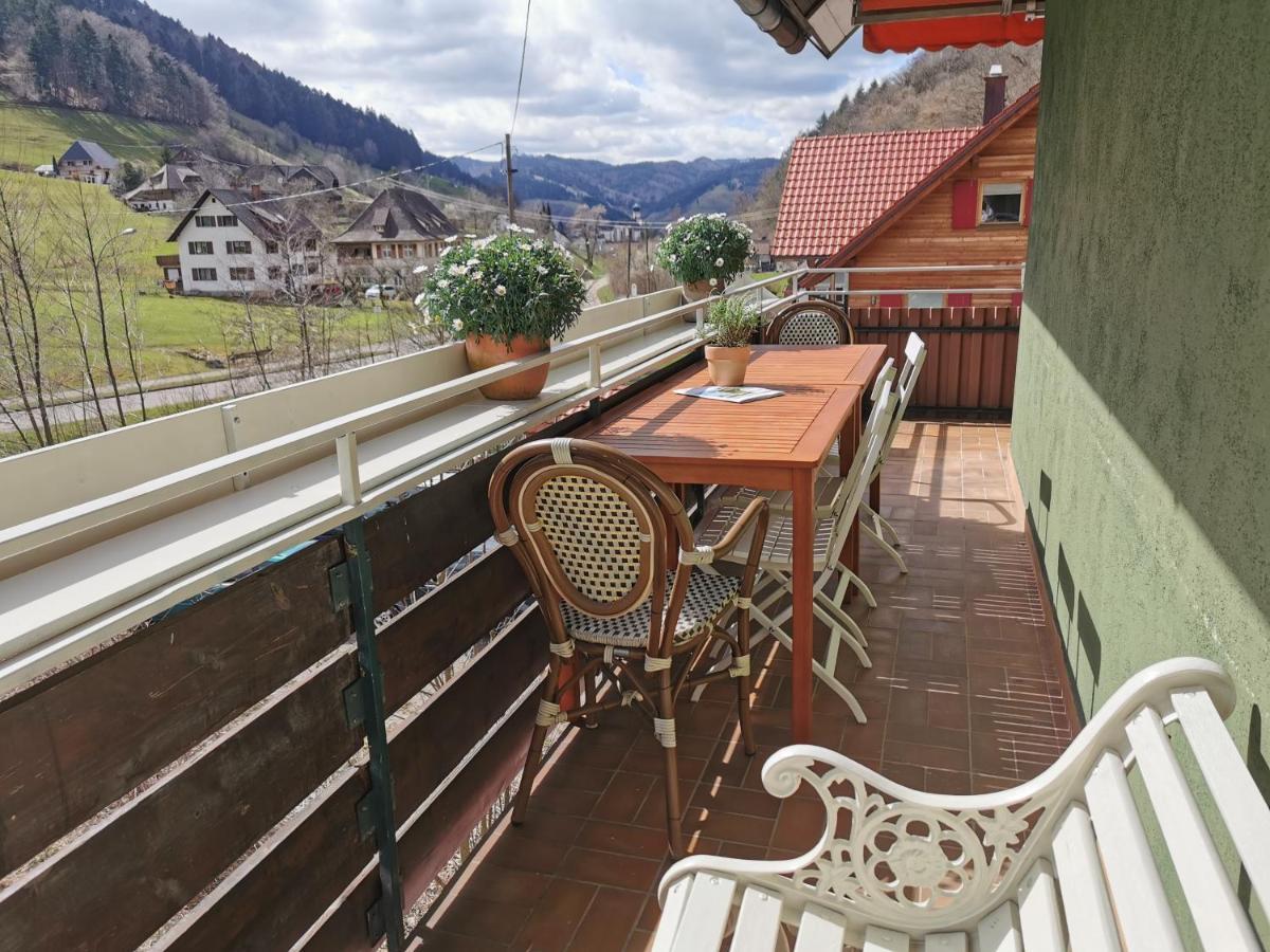 Ferienwohnung Vogelsang Im Schwarzwald Münstertal Exterior foto